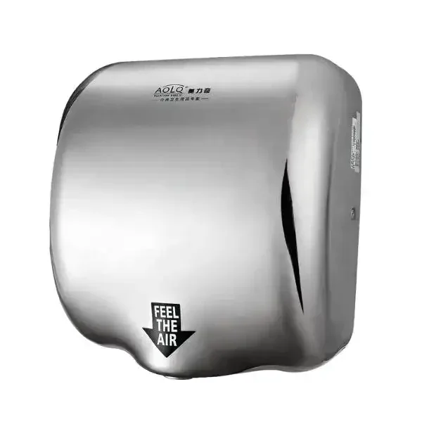 Secador de manos eléctrico de acero inoxidable / 1800 watts