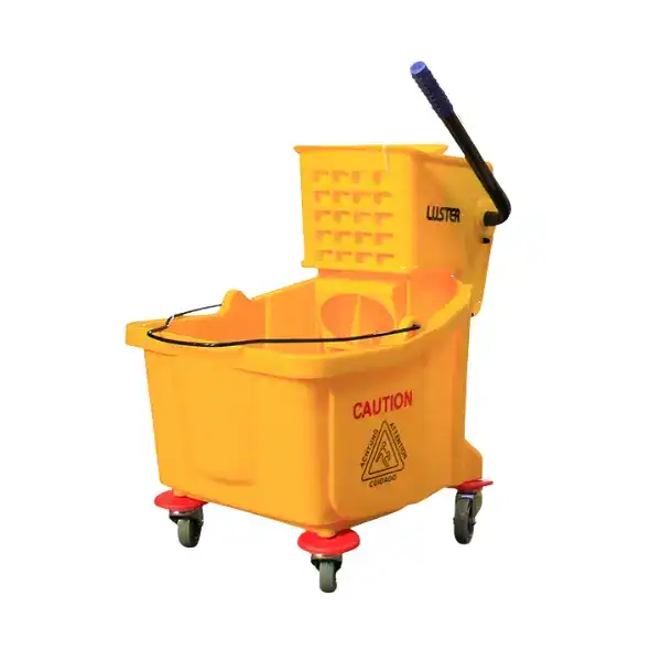 Carro Estrujador de Mopa 36 Litros Amarillo / Luster