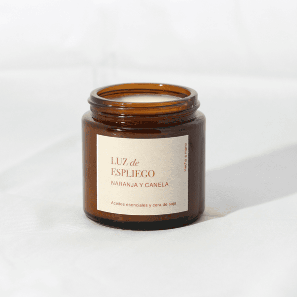 Vela aromática Naranja y Canela