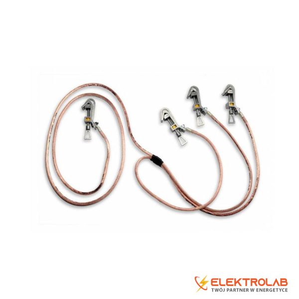 Uziemiacz przenośny do urządzeń stacyjnych i liniowych uniwersalny do transformatora o mocy do 1600 kVA