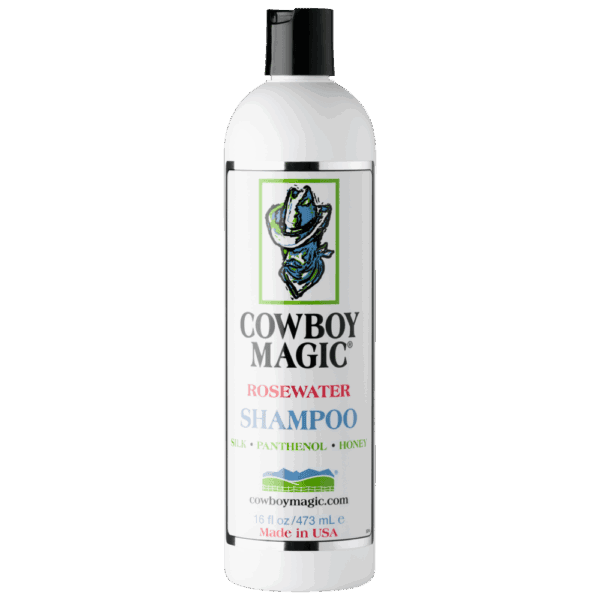 Cowboy Magic Shampooing à l'eau de rose pour chevaux 473ml