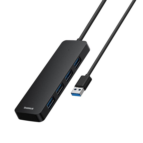 Baseus 4 Port HUB UltraJoy Series Lite 100cm Cluster Black baseuscolombo 9