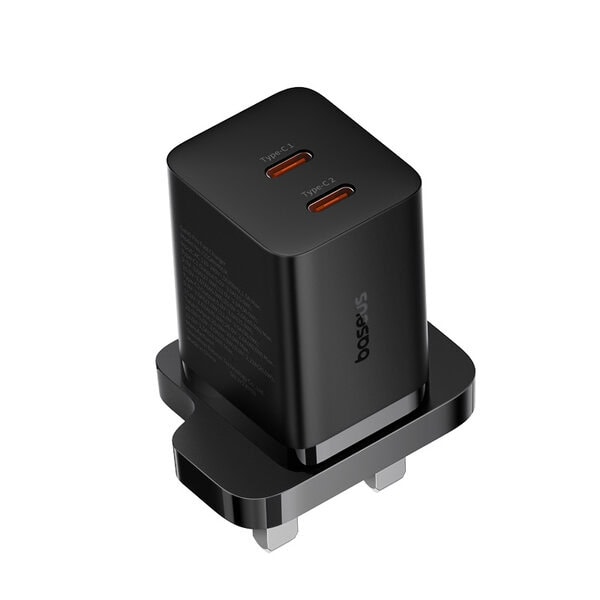 Baseus GaN5 Pro Fast Charger CC 40W UK Cluster Black 4