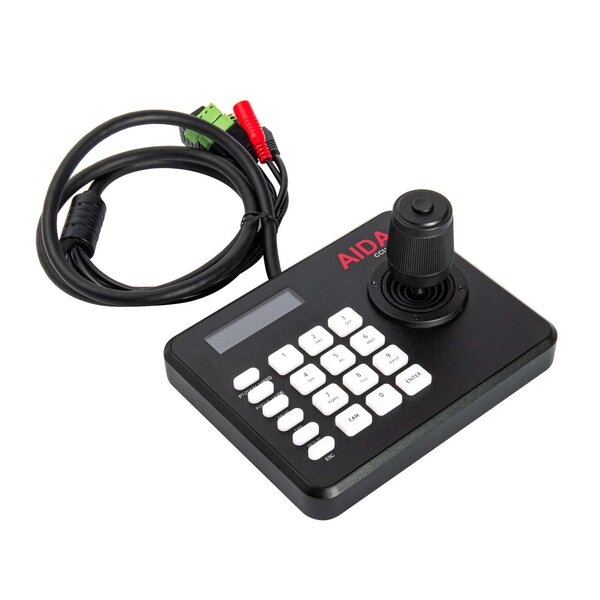 Kompaktní Ovladač PTZ Kamer VISCA Serial & IP AIDA CCU-MINI