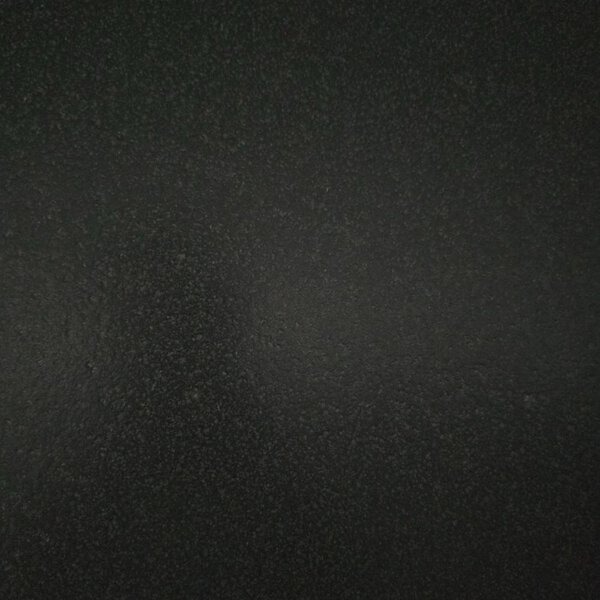 Jet black leather