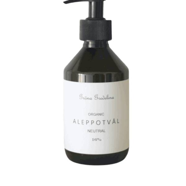 Aleppotvål Neutral plastflaska