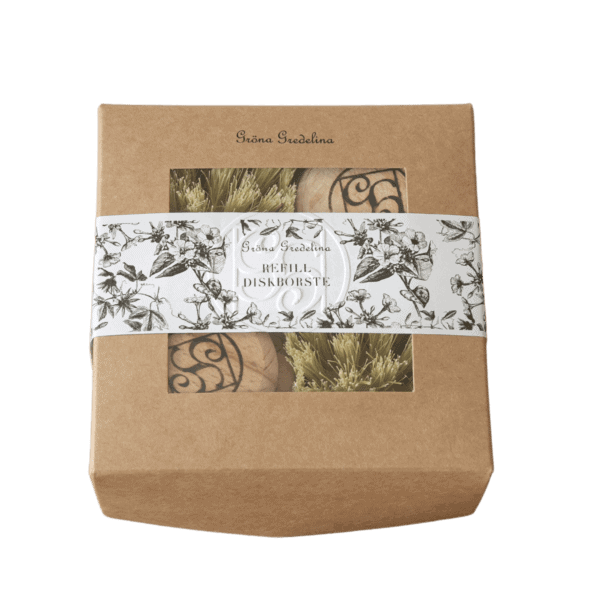 Diskborste refill 4-pack