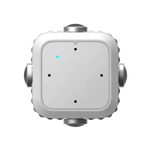 720° AI Surveillance Cameras Top View