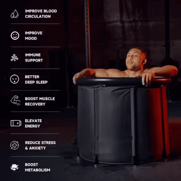 Ice Bath with Pump, lid and Carry Bag - Image 5