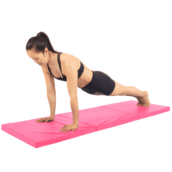Premier Gymnastics Tri Fold Mat - Pink
