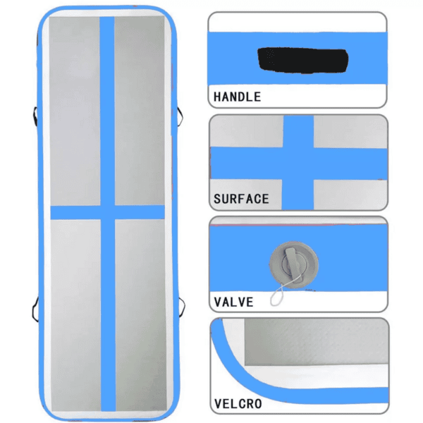 AirTrack Blue with Electric Pump