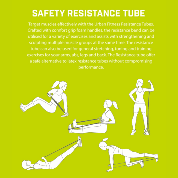 Urban Fitness Safety Resistance Tube