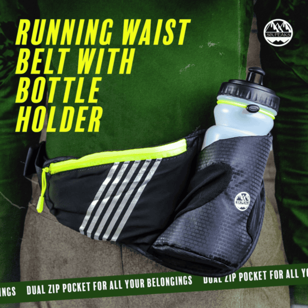 Running Belt with Bottle Holder