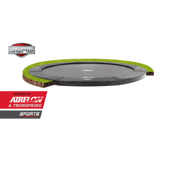 BERG Flatground Champion 12.5ft Green Trampoline