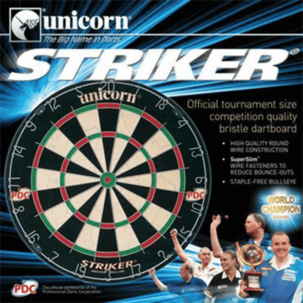 Unicorn Striker Bristle Dartboard