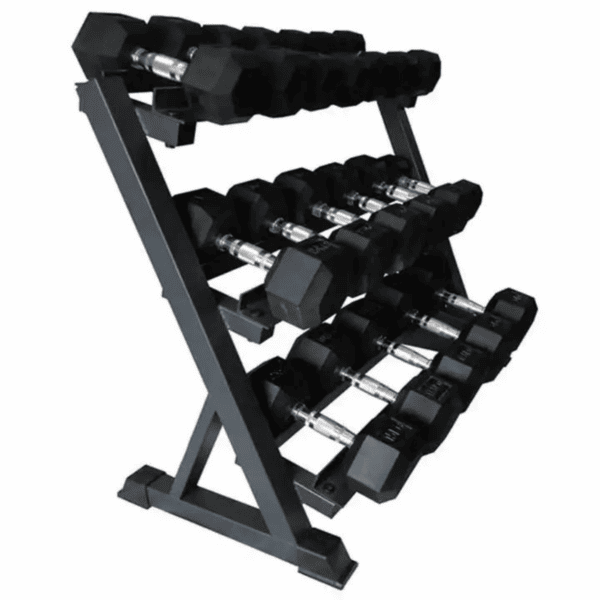 Premier Strength 3 Tier Dumbbell Rack (12 Pairs)