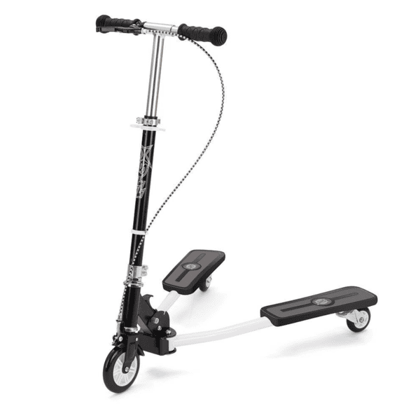 Xootz Kids Tri Flicker White Scooter