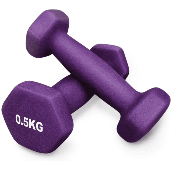 Neoprene Hex Dumbbells 0.5kg