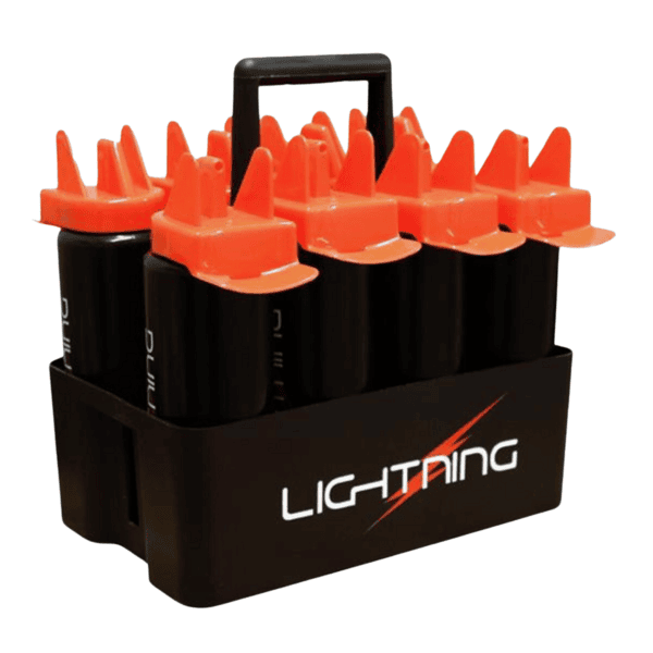 Hygiene Water Bottle 8 Pack with Carrier