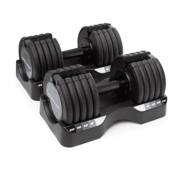 Adjustable Dumbbell Pair 20kg