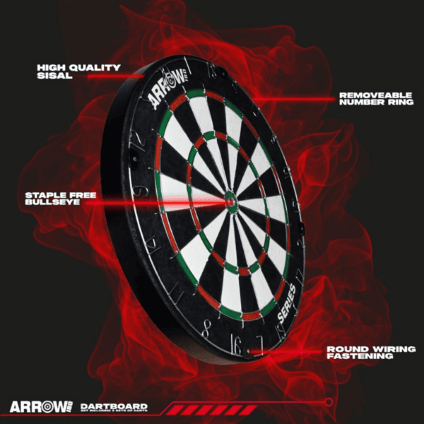 Arrow180 Bristle Dartboard - Image 3
