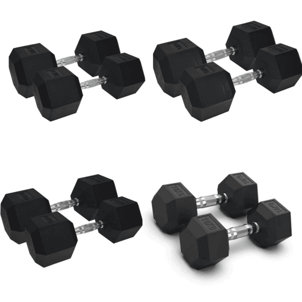 Hex Dumbbell Pack 10kg to 17.5kg