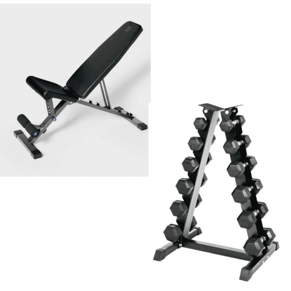 5kg to 17.5kg with Bench