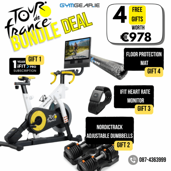 NordicTrack Tour De France Studio Bike Bundle Deal