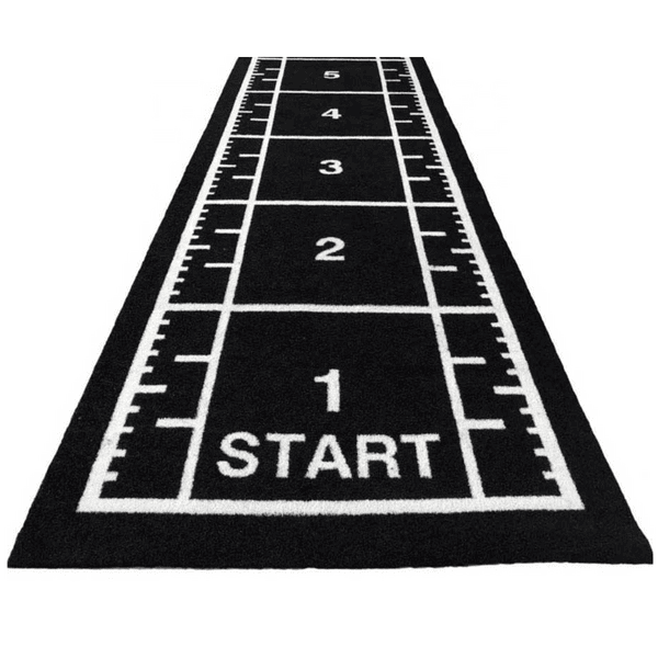 Gymgear Numbered Sprint/Sled Track Black 5m x 1m PRE ORDER