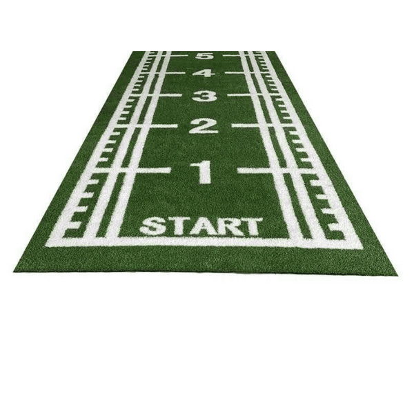 Gymgear Numbered Sprint/Sled Track Green 5m x 1m-PRE ORDER