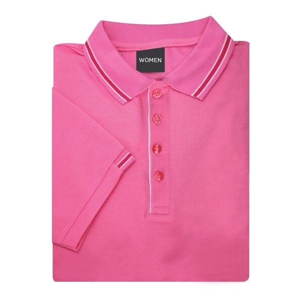 เสื้อโปโลสีชมพู EG Polo - Image 2