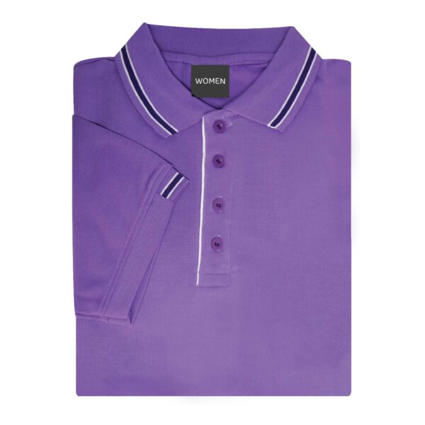 เสื้อโปโลสีม่วง EG Polo - Image 2