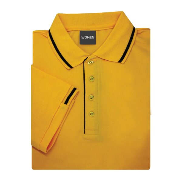 เสื้อโปโลสีเหลืองมัสตาร์ด EG Polo - Image 2