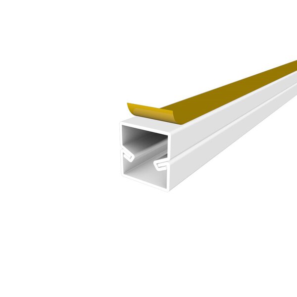 Kábelcsatorna PVC 12x12mm öntapadós