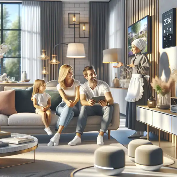 Tech solutions for family harmony with a domestic helper - HelperPlan AI Home Management