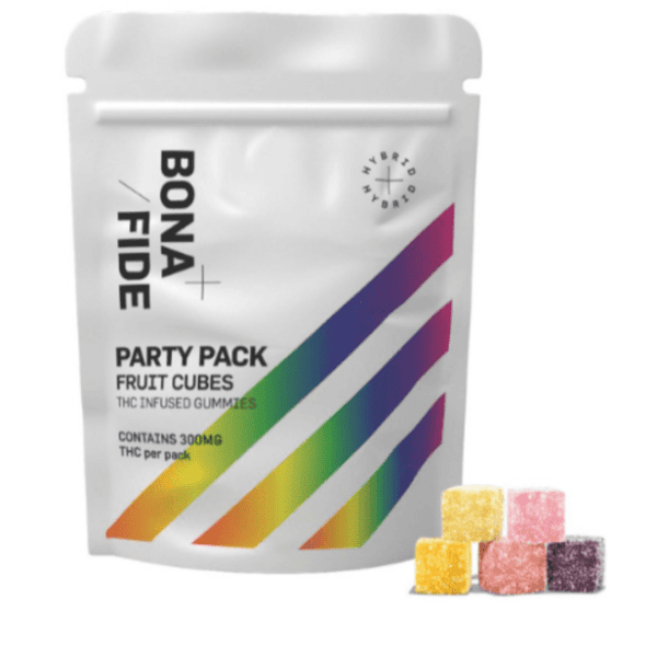 Bonafide – Party Pack Fruit Pieces - 300mg THC (Hybrid)
