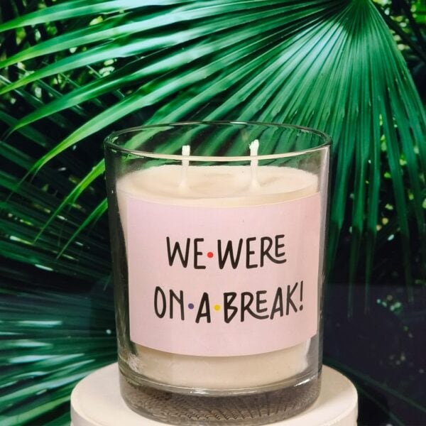 We Were On A Break Meme Candle - Pack of 1