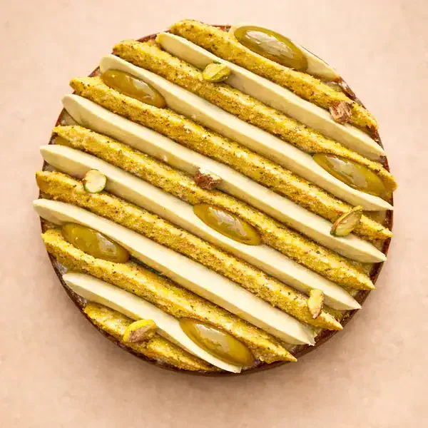 Tarte Pistache Chocolat Blanc