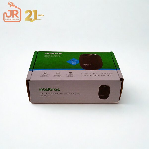 Sensor de Barreira Infravermelho Ativo IVA 5015 Intelbras: Proteção Perimetral Robusta e Confiável