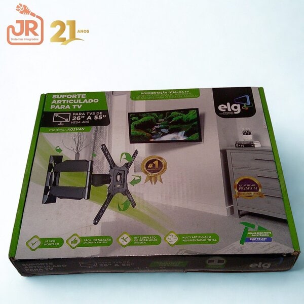 Suporte Articulado de Parede para TV 26" a 60"