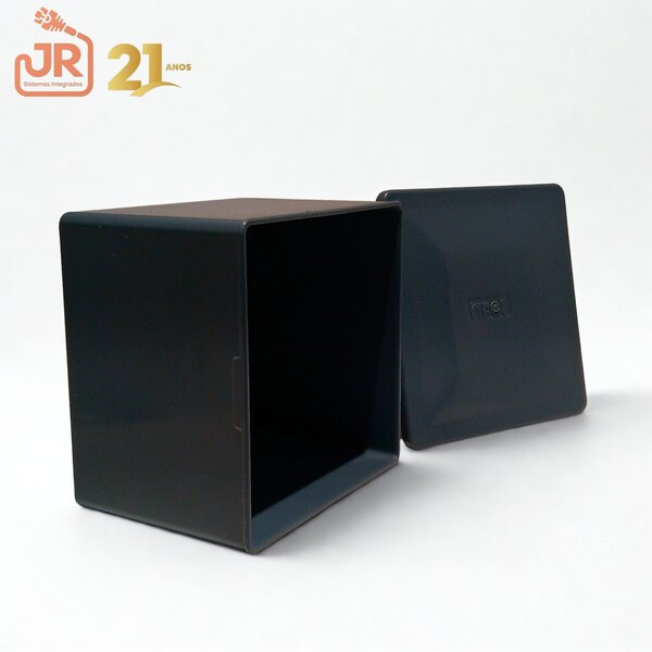 Caixa de Passagem 15x15x9 Profunda (Cinza) - Imagem 3