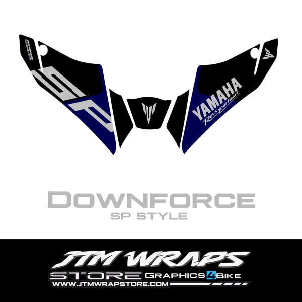 ADHESIVOS DOWNFORCE FRONTAL YAMAHA MT09 SP