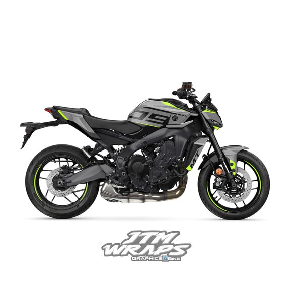 Kit completo Yamaha MT-09 2024 amarillo fluor-kit boss