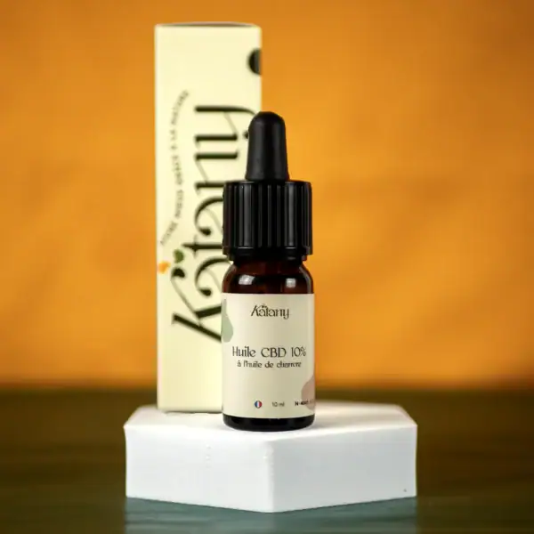HUILE CBD 10% Huile de CBD 10% - A l’huile de chanvre - 10 ml
