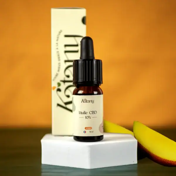 HUILE CBD MANGUE Huile de CBD 10% - Mangue - 10ml