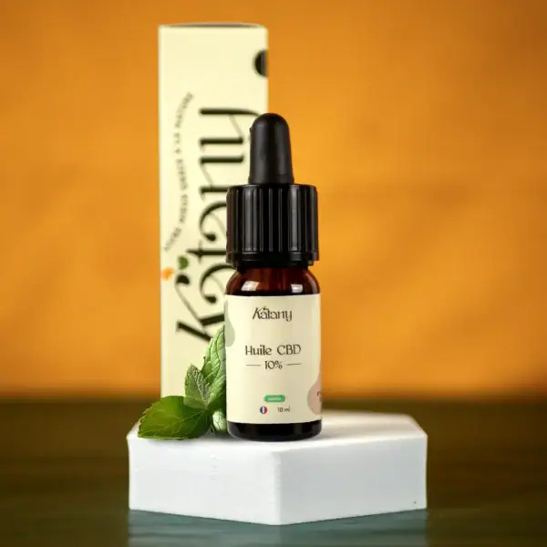 HUILE CBD MENTHE Huile de CBD 10% - Menthe - 10 ml