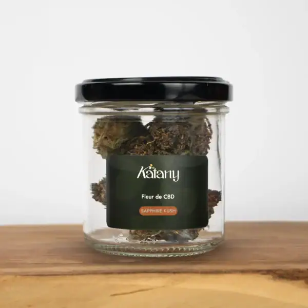 SAPPHIRE WEBP Fleur de CBD Sapphire Kush - 8/10%