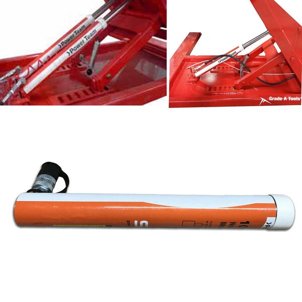 Blackhawk power pro series Frame Machine Lift Ram 10 Ton - 16" Stroke