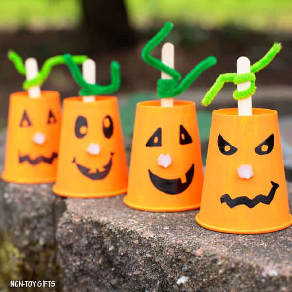 pumpkin paper cups