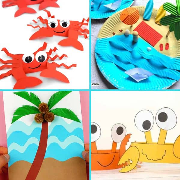 beach crafts for kids